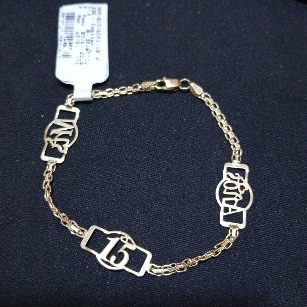 PULSERA ORO 10 K 2.5 GRMS (SEMINUEVO)