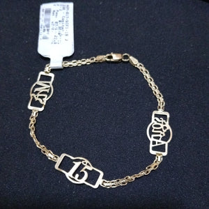 PULSERA ORO 10 K 2.5 GRMS (SEMINUEVO)