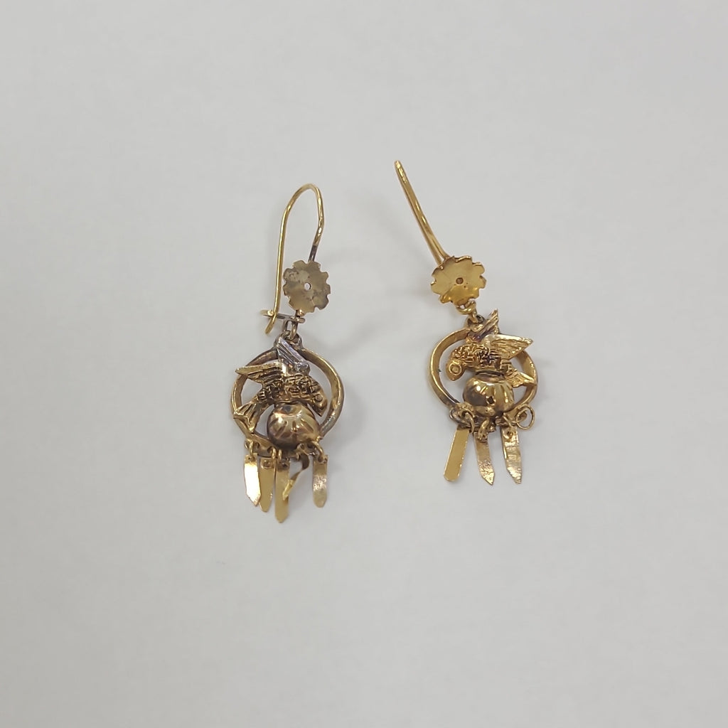 ARETES PAR ORO 10 K 2.1 GRMS (SEMINUEVO)