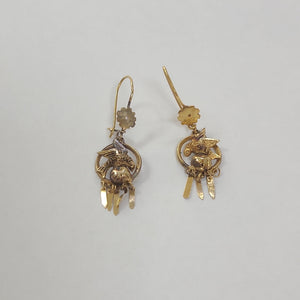 ARETES PAR ORO 10 K 2.1 GRMS (SEMINUEVO)