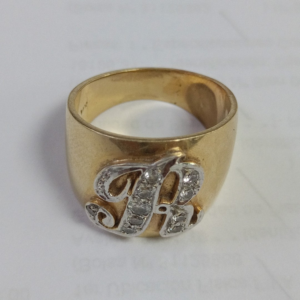 ANILLO ORO 14 K 10,80 GRMS (SEMINUEVO)