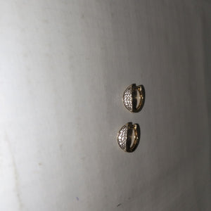 ARRACADAS PAR ORO 14 K 1.6 GRMS (SEMINUEVO)