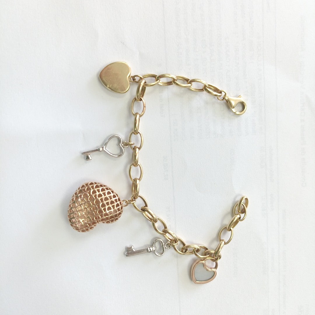 PULSERA ORO 14 K 11.8 GRMS (SEMINUEVO)