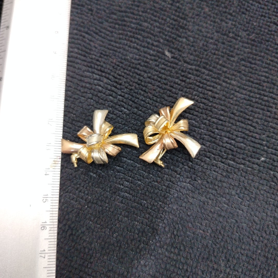 ARETES PAR ORO 10 K 5,00 GRMS (SEMINUEVO)