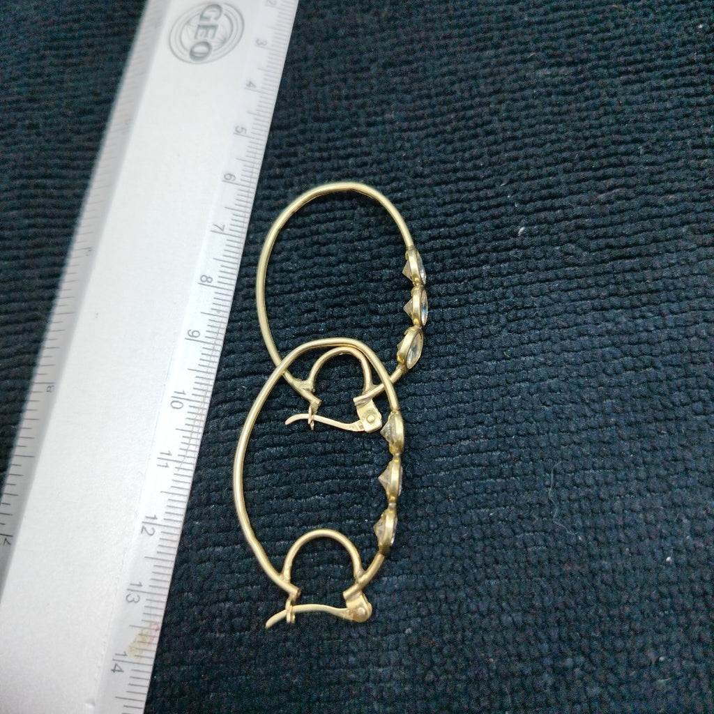 ARRACADAS PAR ORO 10 K 5,00 GRMS (SEMINUEVO)