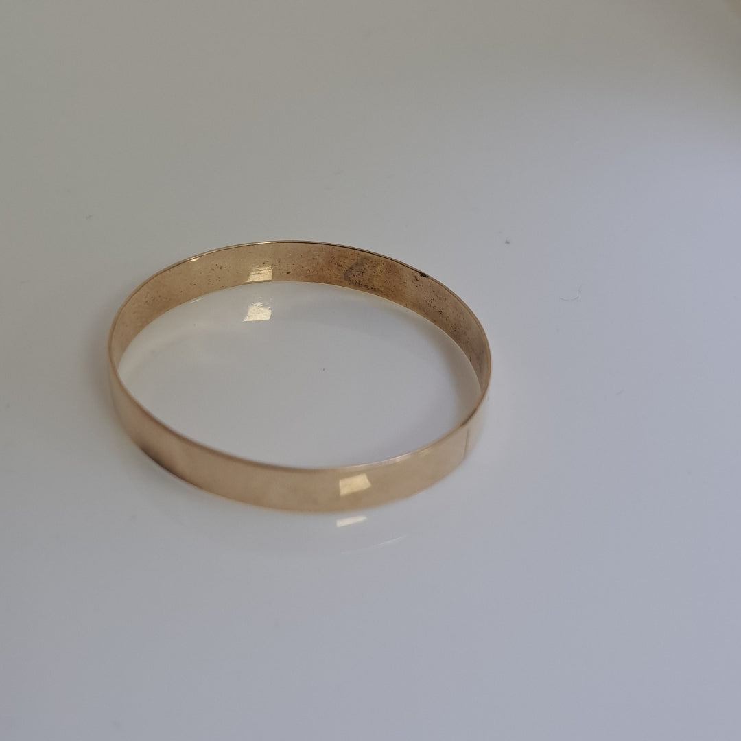 PULSERA RIGIDA ORO 14 K 4,50 GRMS (SEMINUEVO)