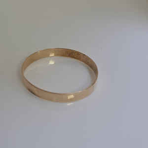 PULSERA RIGIDA ORO 14 K 4,50 GRMS (SEMINUEVO)