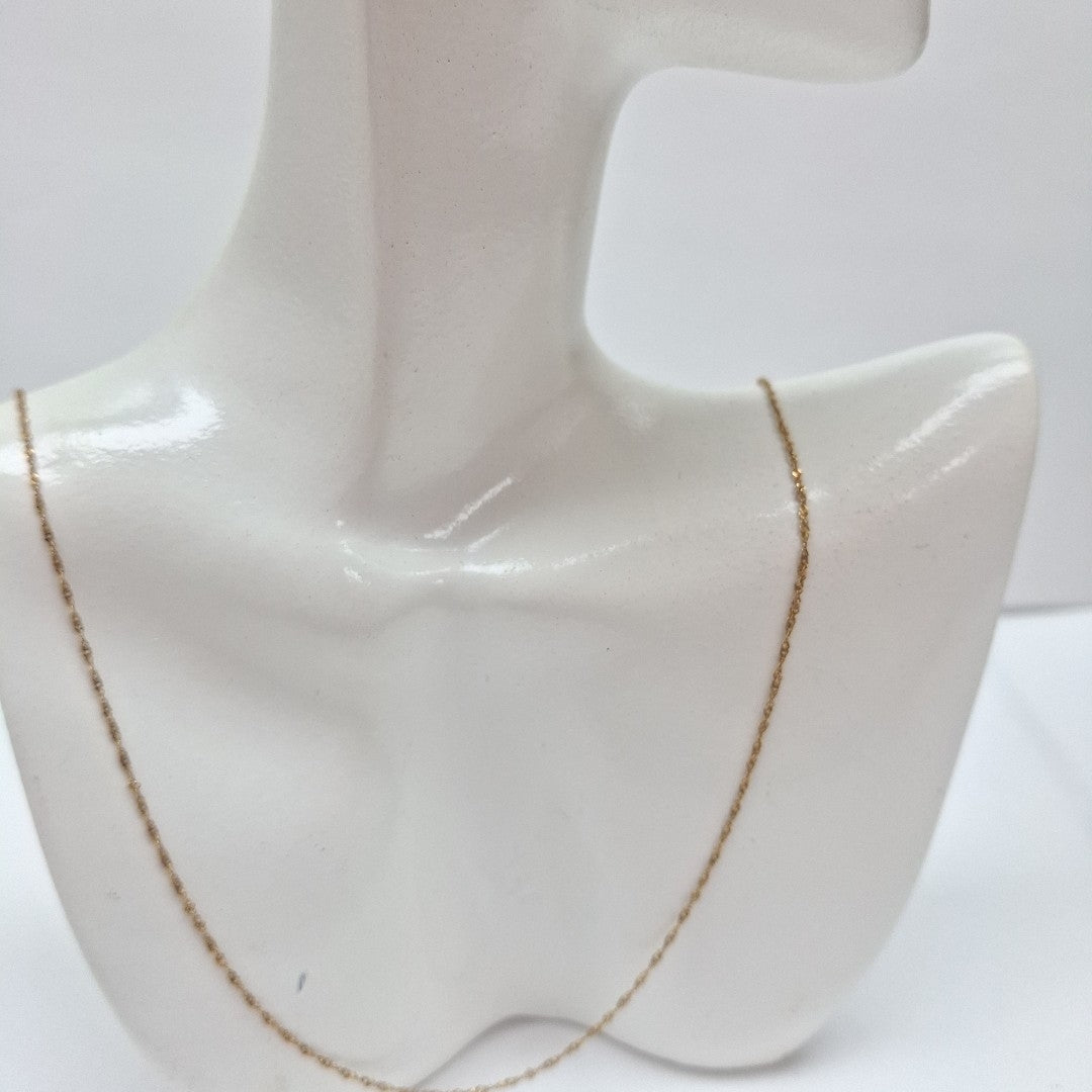 CADENA ORO 10 K 0.7 GRMS (SEMINUEVO)