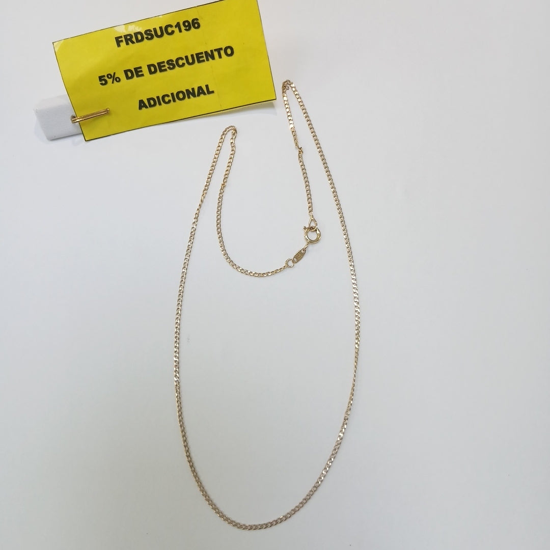CADENA ORO 14 K 1,80 GRMS (SEMINUEVO)
