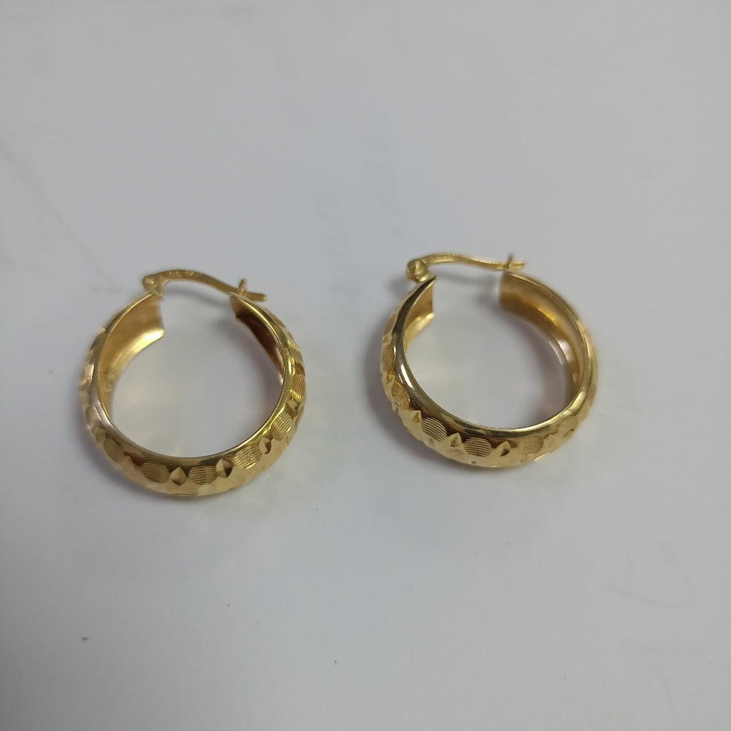 ARRACADAS PAR ORO 14 K 3 GRMS (SEMINUEVO)