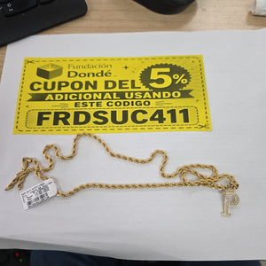 CADENA ORO 14 K 12.1 GRMS (SEMINUEVO)