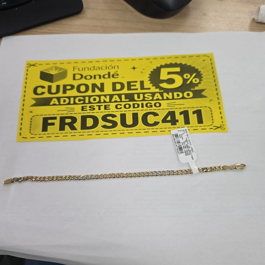 ESCLAVA ORO 14 K 6.3 GRMS (SEMINUEVO)