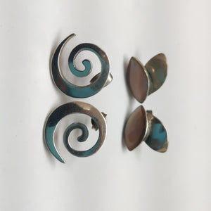 BROQUELES PAR PLATA 5,70 GRMS (SEMINUEVO)