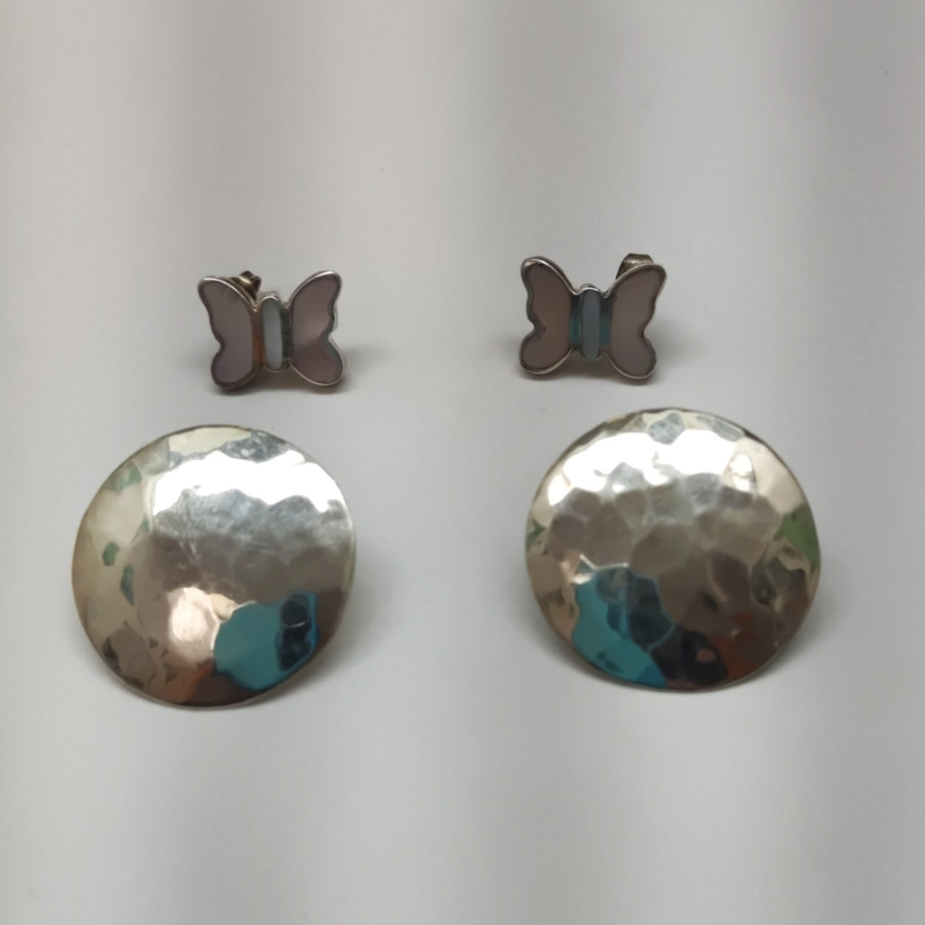 BROQUELES PAR PLATA 9,20 GRMS (SEMINUEVO)