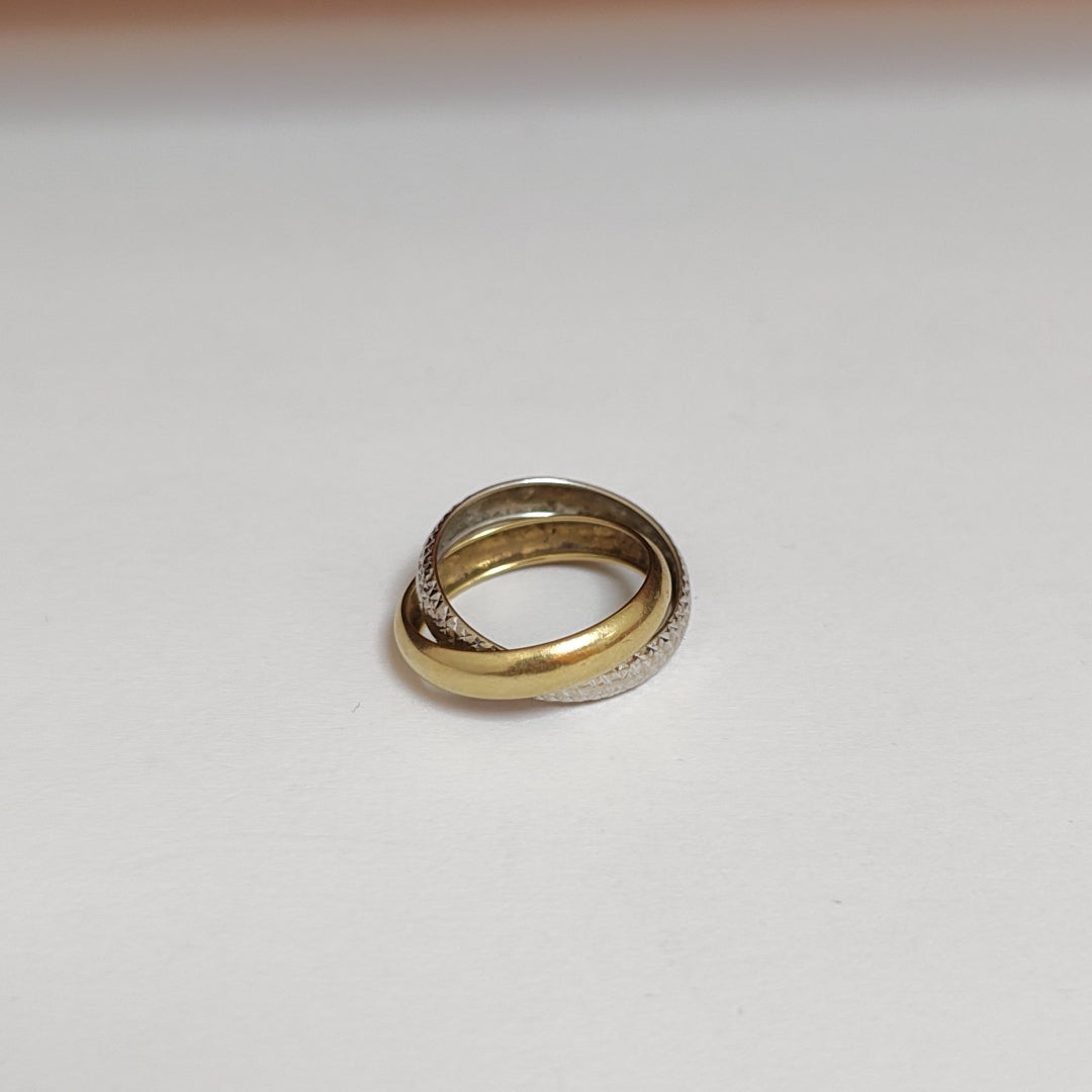 ARGOLLA ORO,ORO BLANCO 14 K 2,10 GRMS (SEMINUEVO)