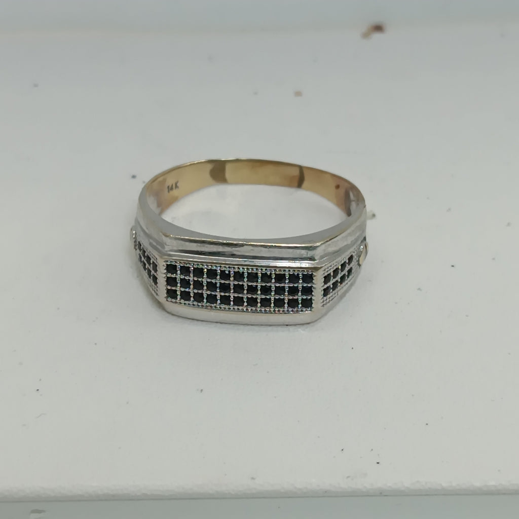 ANILLITO ORO BLANCO 14 K 4.1 GRMS (SEMINUEVO)