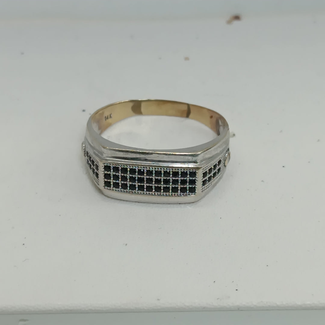 ANILLITO ORO BLANCO 14 K 4.1 GRMS (SEMINUEVO)