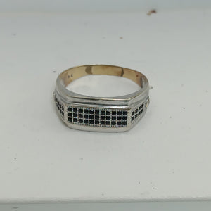 ANILLITO ORO BLANCO 14 K 4.1 GRMS (SEMINUEVO)