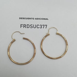 ARRACADAS PAR ORO 8 K 6,00 GRMS (SEMINUEVO)