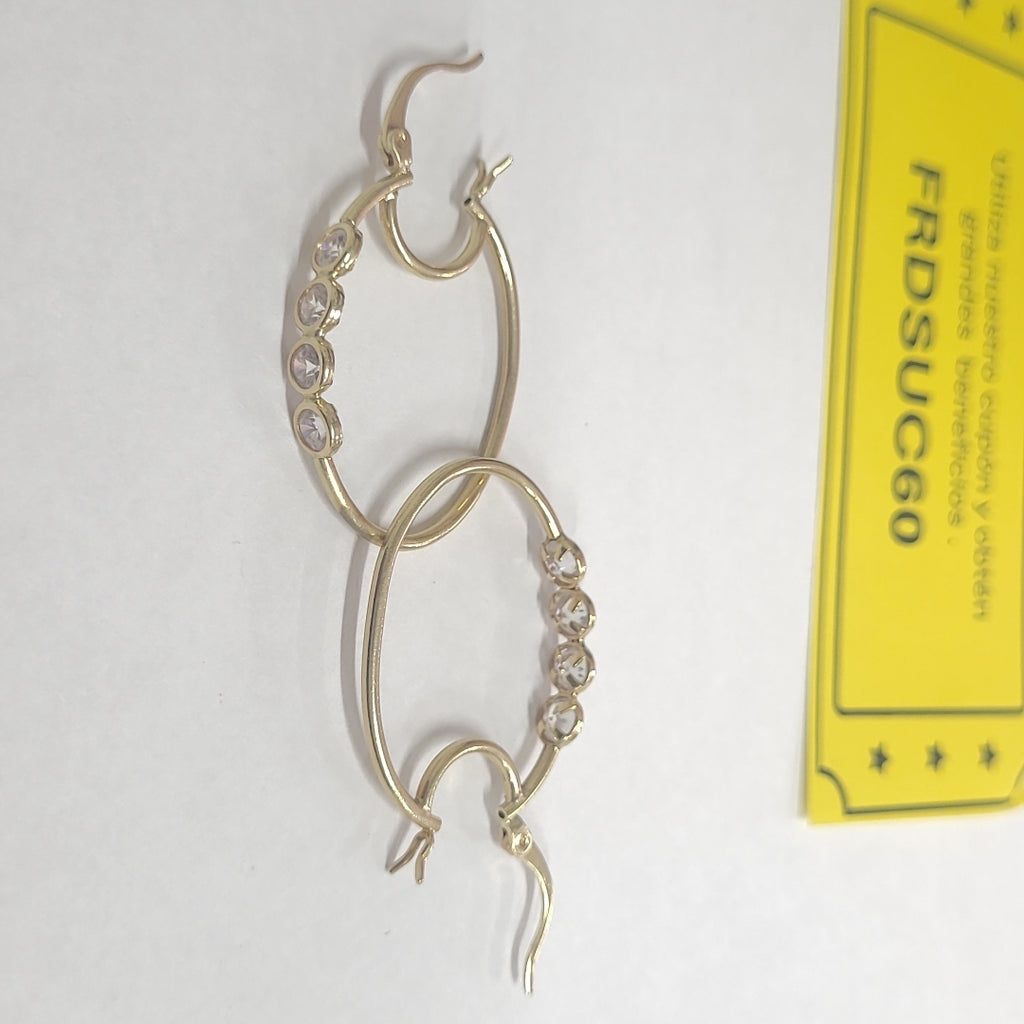 ARRACADAS PAR ORO 10 K 3,90 GRMS (SEMINUEVO)