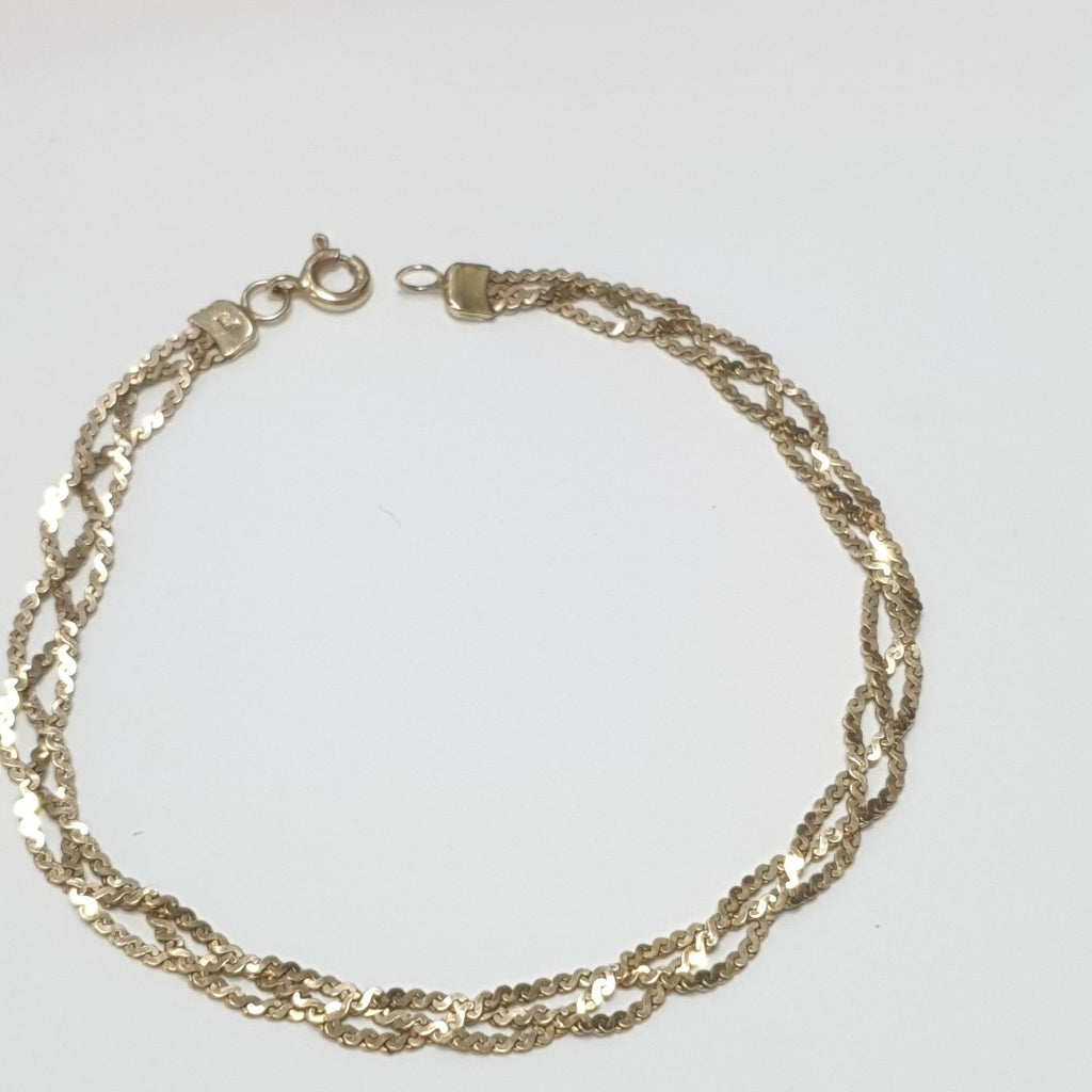 PULSERA ORO 10 K 3.2 GRMS (SEMINUEVO)
