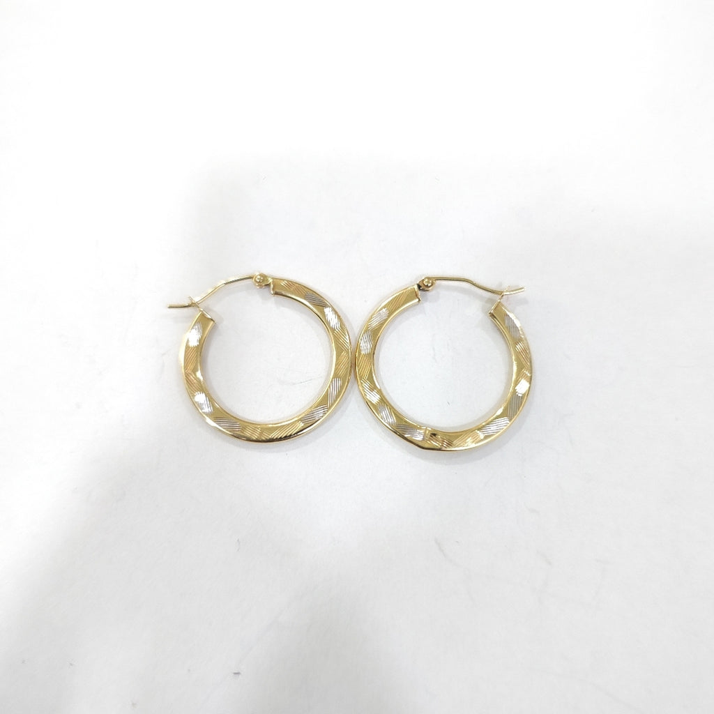 ARRACADAS PAR ORO 14 K 1.4 GRMS (SEMINUEVO)