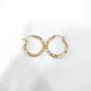 ARRACADAS PAR ORO 14 K 1.4 GRMS (SEMINUEVO)