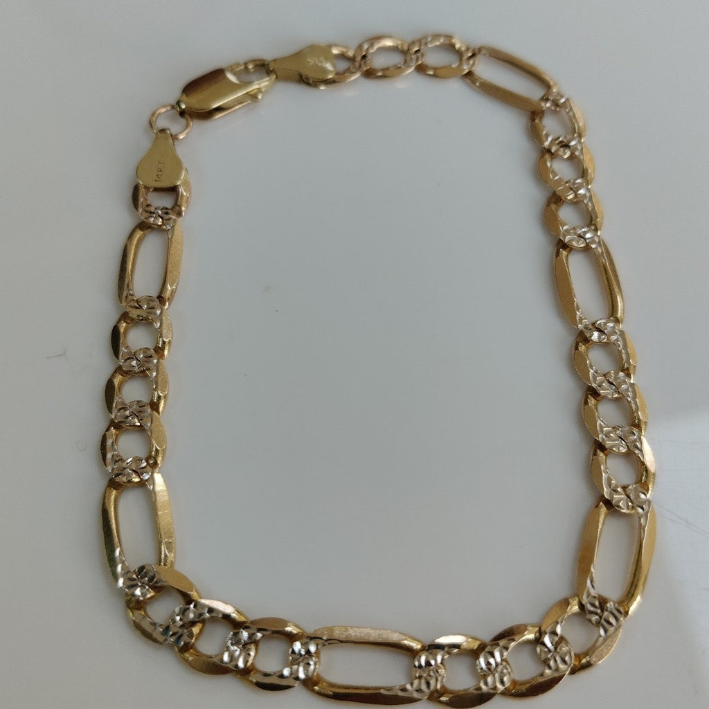 PULSERA ORO,RODIADO 14 K 11,50 GRMS (SEMINUEVO)