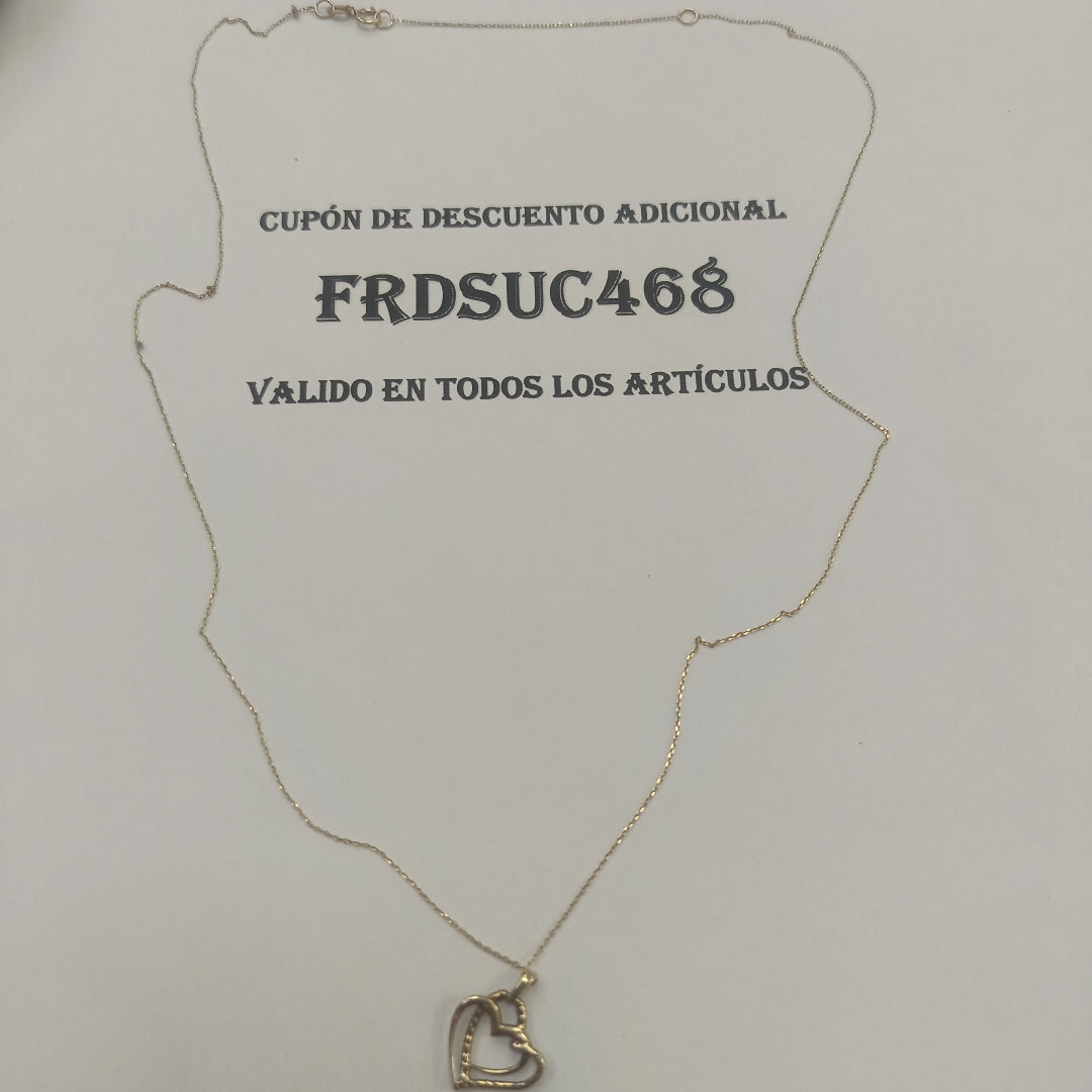 CADENA,DIJE ORO 14 K 1,50 GRMS (SEMINUEVO)
