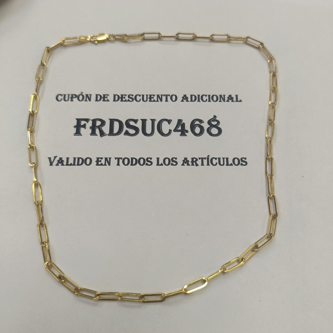 CADENA ORO 14 K 5.4 GRMS (SEMINUEVO)