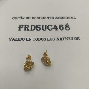ARETES PAR ORO 14 K 2.6 GRMS (SEMINUEVO)