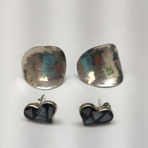 BROQUELES PAR PLATA 5,70 GRMS (SEMINUEVO)