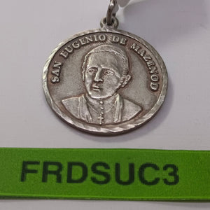 MEDALLA PERSONAL PLATA 10,90 GRMS (SEMINUEVO)