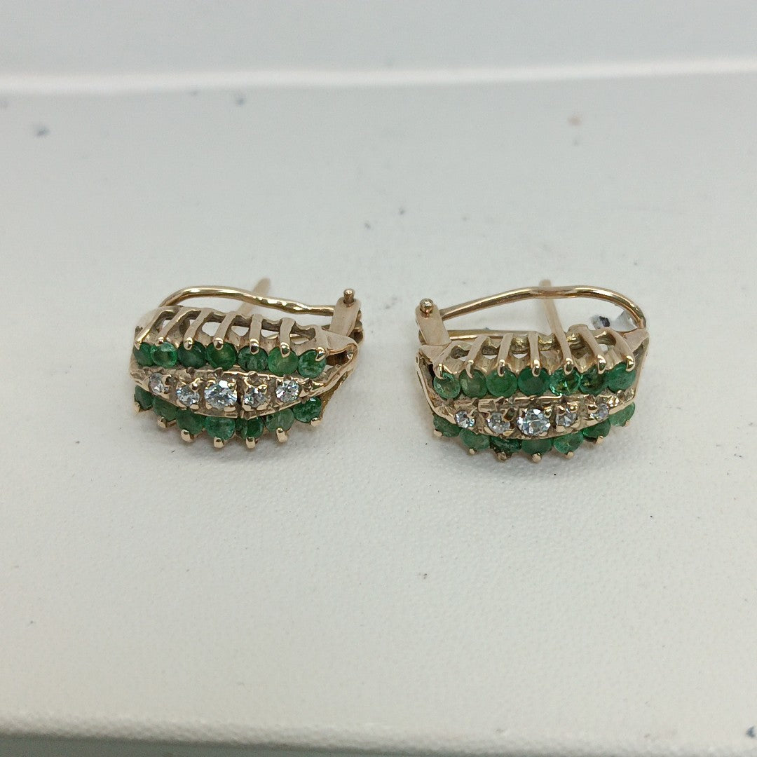 ARETES PAR ORO 10 K 4,40 GRMS (SEMINUEVO)