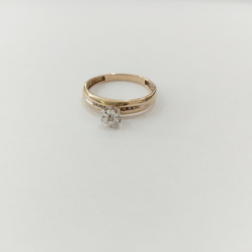 ANILLO ORO 10 K 1,60 GRMS (SEMINUEVO)