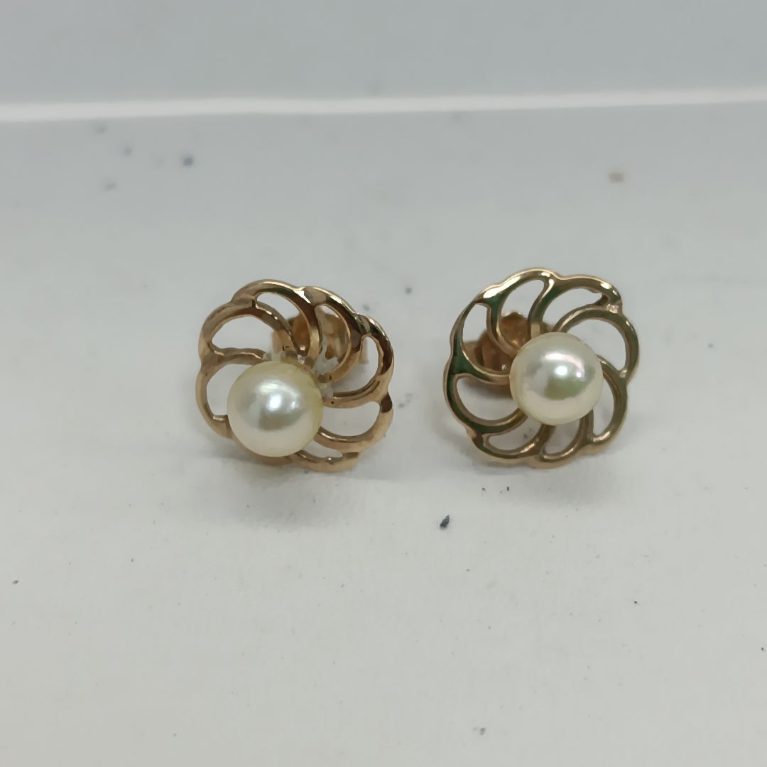 ARETES PAR ORO 10 K 1,60 GRMS (SEMINUEVO)