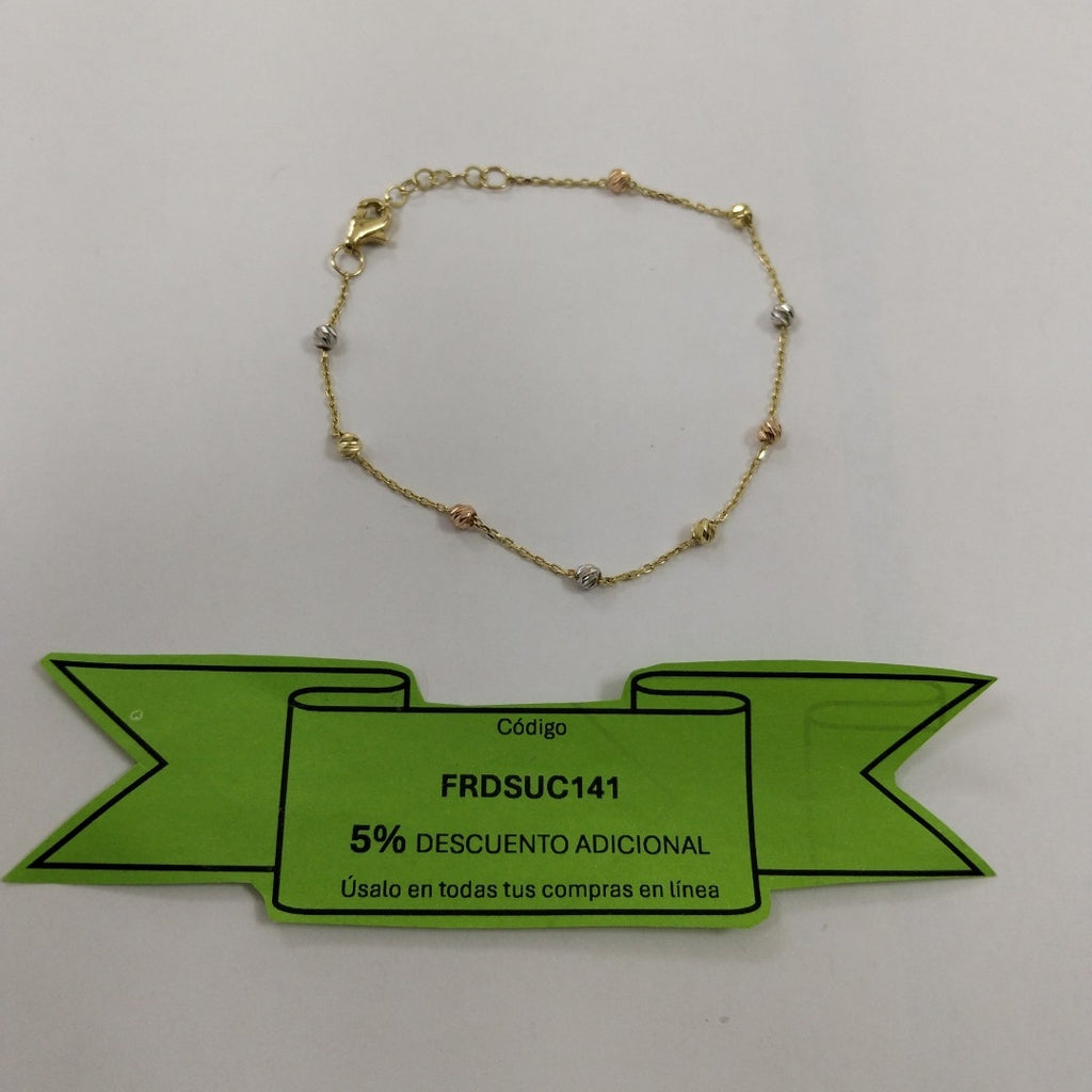PULSERAS DAMA ORO 14K 1.2 (NUEVO)