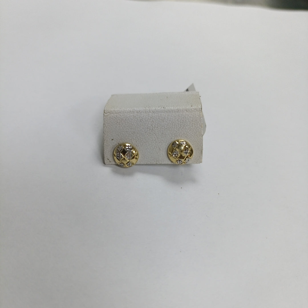 ARETES PAR ORO 14 K 1,20 GRMS (SEMINUEVO)