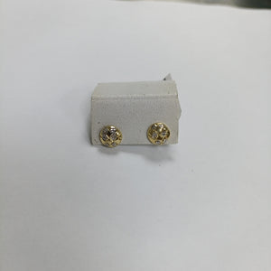 ARETES PAR ORO 14 K 1,20 GRMS (SEMINUEVO)