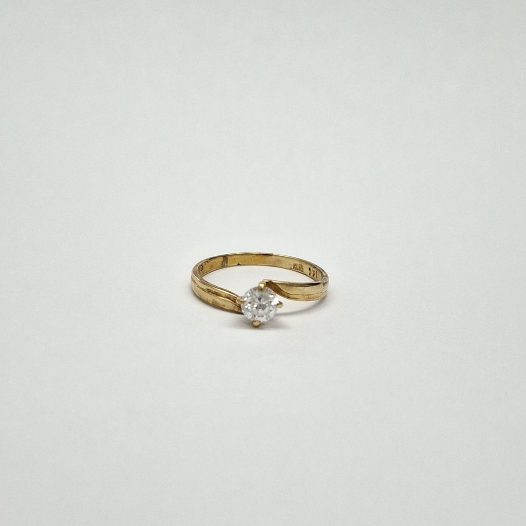 SOLITARIO ORO 14 K 2,00 GRMS (SEMINUEVO)