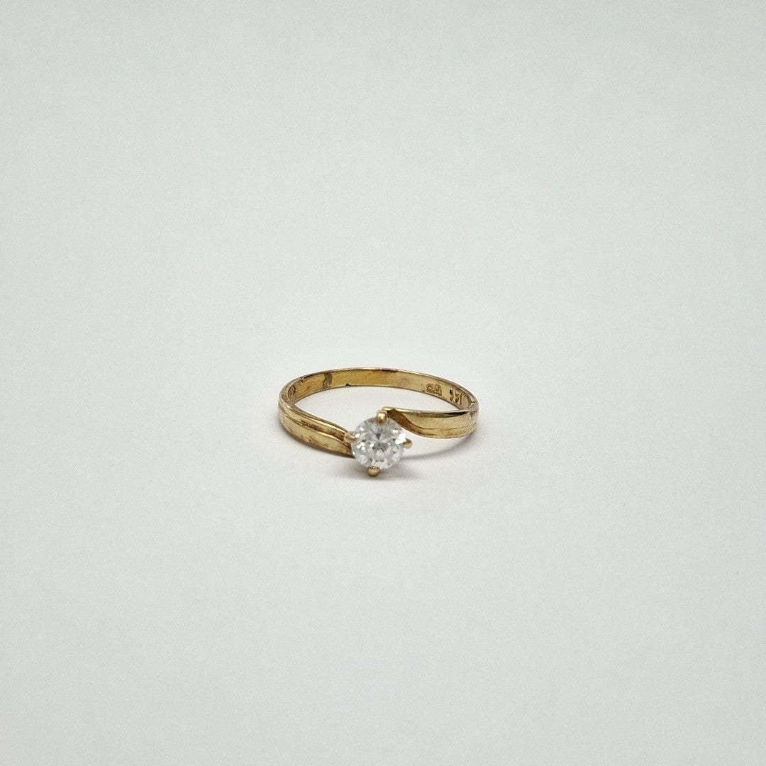 SOLITARIO ORO 14 K 2,00 GRMS (SEMINUEVO)