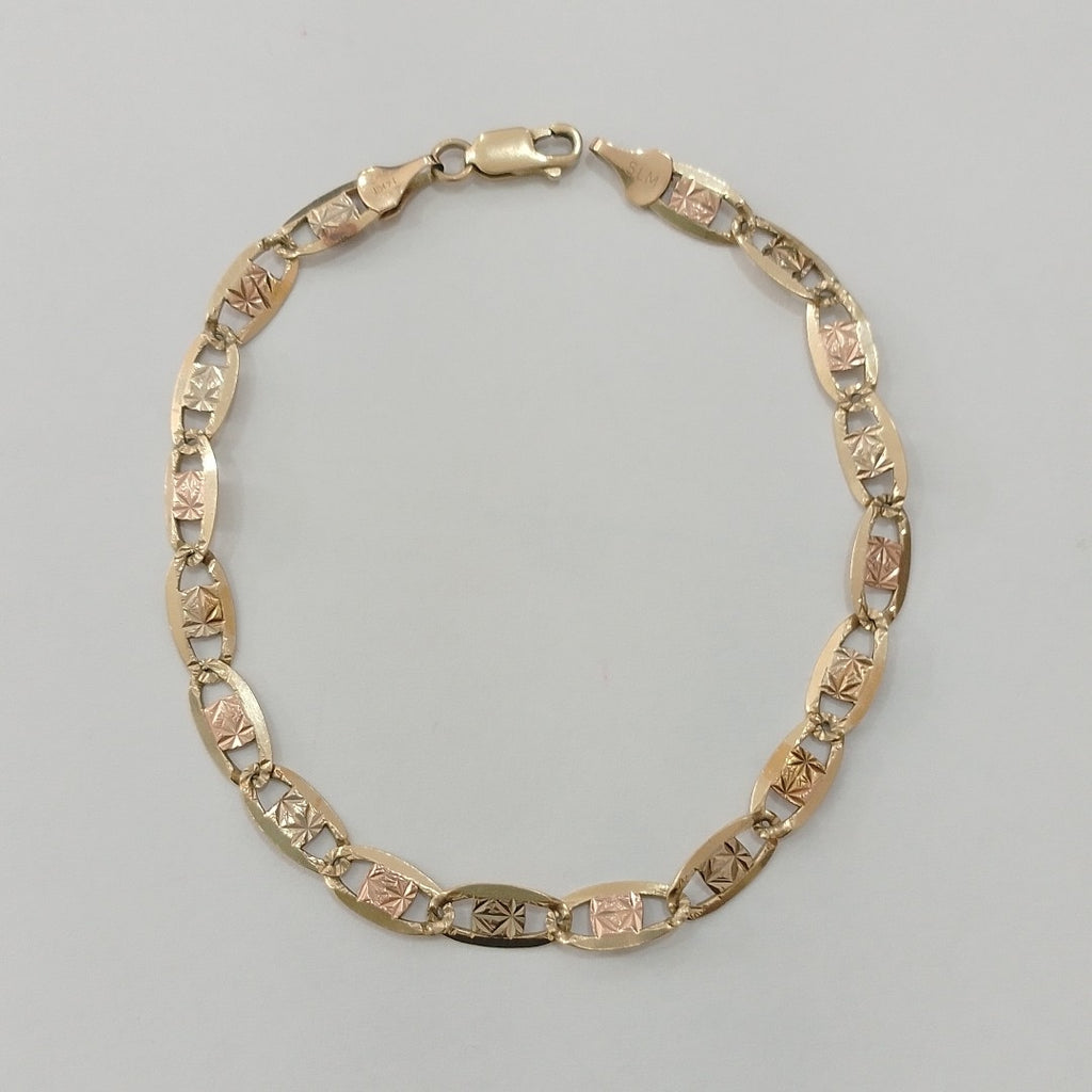 PULSERA ORO 14 K 7.6 GRMS (SEMINUEVO)