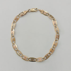 PULSERA ORO 14 K 7.6 GRMS (SEMINUEVO)