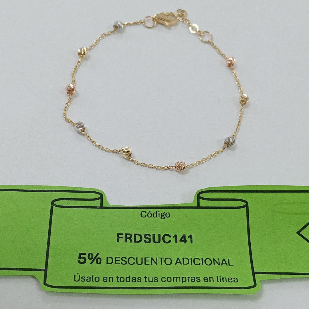 PULSERAS DAMA ORO 14K 1.2 (NUEVO)