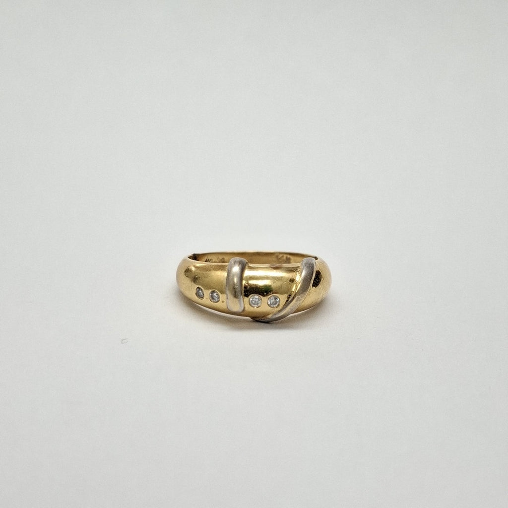 ANILLITO ORO, RODIADO 14 K 3.6 GRMS (SEMINUEVO)