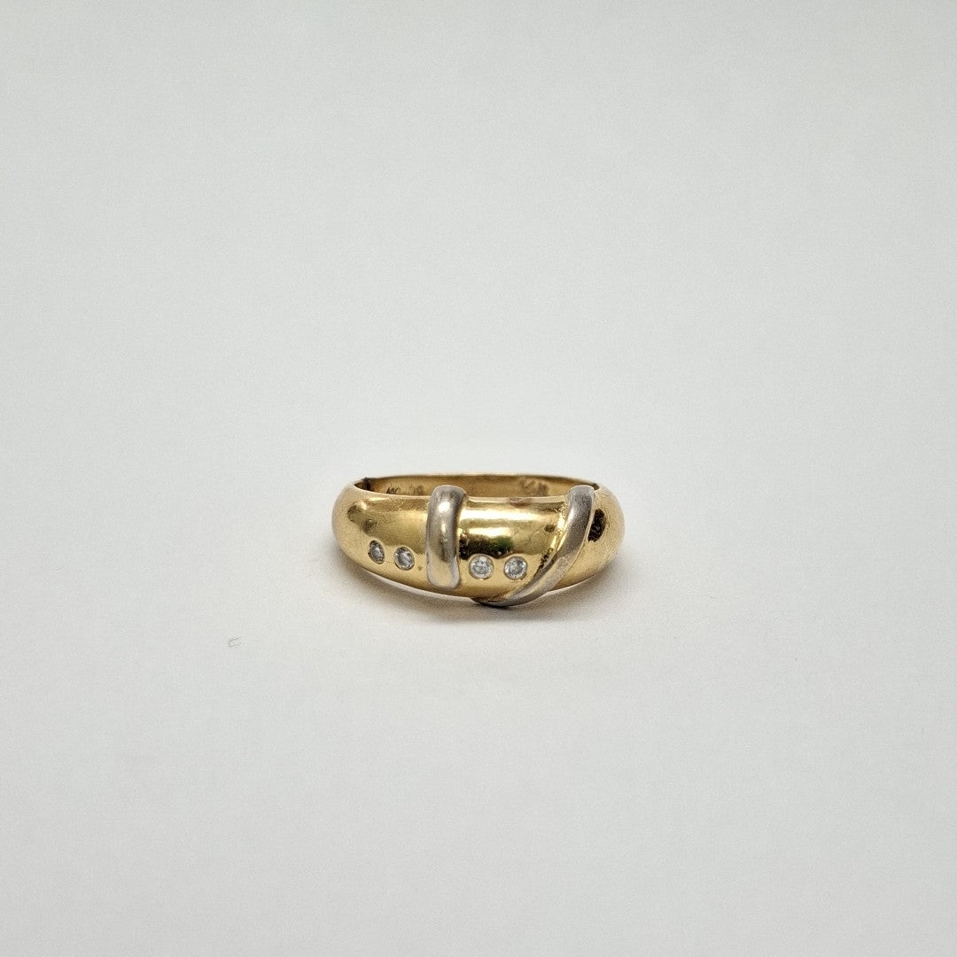 ANILLITO ORO, RODIADO 14 K 3.6 GRMS (SEMINUEVO)