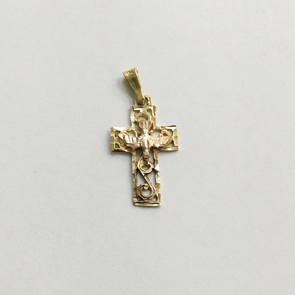 CRUZ, DIJE ORO 14 K 1.3 GRMS (SEMINUEVO)