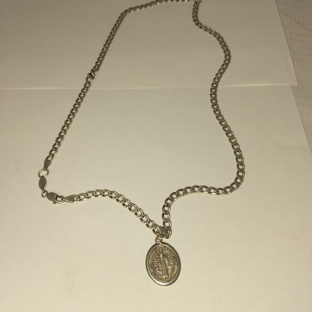 CADENA, DIJE PLATA 32.9 GRMS (SEMINUEVO)
