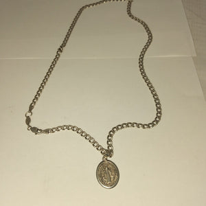CADENA, DIJE PLATA 32.9 GRMS (SEMINUEVO)
