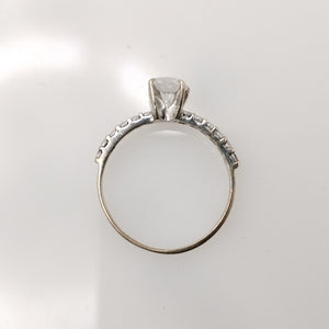 ANILLITO ORO BLANCO 10 K 1,10 GRMS (SEMINUEVO)